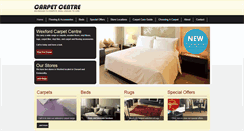 Desktop Screenshot of carpetcentre.ie