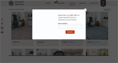 Desktop Screenshot of carpetcentre.com
