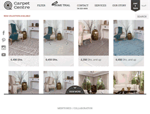 Tablet Screenshot of carpetcentre.com